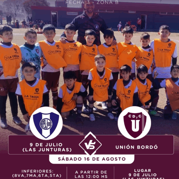 Unión (Bordó) visita a 9 de Julio por la Fecha 3 de la Liga Independiente